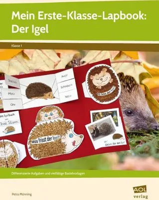 Produktbild von Mein Erste-Klasse-Lapbook: Der Igel