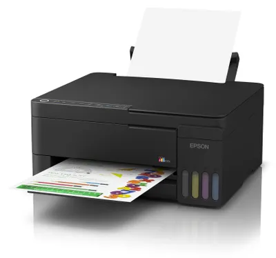 Produktbild von Epson EcoTank ET-2912 - Multifunktionsdrucker - Farbe - Tintenstrahl - ITS - Letter A (216 x 279 mm)