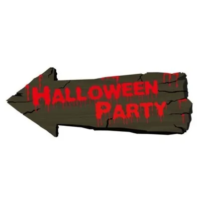 Obrázek produktu pro Dekorace šipka - Halloween party - 50 cm