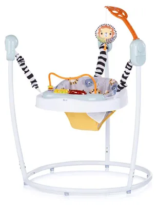 Immagine prodotto di Chipolino Hopser Jumpy Joy: Musica, luci, animali, giocattolo da appendere, giocattolo per lo sviluppo motorio, colore blu