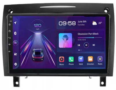 Zdjęcie produktu dla Radio Android do Mercedes-Benz SLK R171 (2004-2011) Carplay Android Auto