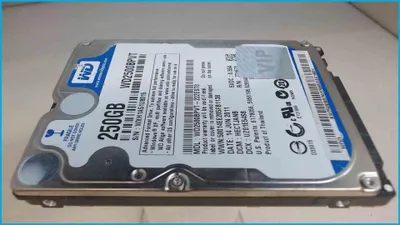 Produktbild von Western Digital WD2500BPVT 250GB SATA 2,5"