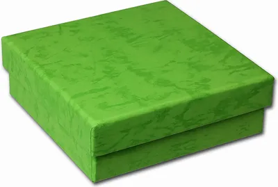 Image de SD Emballage cadeau vert Boîte à bijoux 90x90x30mm Etui VE3093G