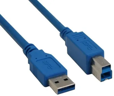 Produktbild von InLine 35330B, USB A, USB B, Männlich/männlich