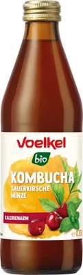 Image de Kombucha - Griotte & Menthe 330ml incl. 0,25€ de consigne