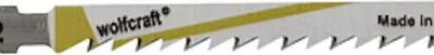 Produktbild von Wolfcraft® Stichsägeblätter HCS 75mm(2 St.)