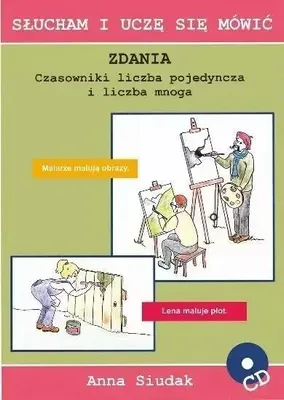 Immagine prodotto di Zdania. Czasowniki liczba poj. i liczba mnoga - praca zbiorowa