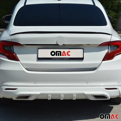 Produktbild von Kofferraumleiste Heckleiste für Fiat Tipo 2015-2025 Schrägheck Edelstahl Dunkel