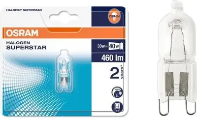 Produktbild von Osram Halopin , 33 W, G9, 460 lm