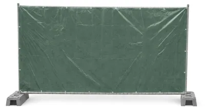 Produktbild von 1x Bauzaunplane geöst 1,76 x 3,41 m 150 g/m² grün