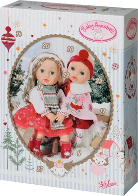 Produktbild von Baby Annabell Advent Calendar, Freistehend, Mehrfarbig