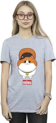 Produktbild von Disney - "Big Hero 6" T-Shirt für Damen BI15792 (XXL) (Grau)