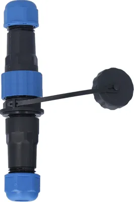 Produktbild von Wasserdichte Steckdose, oxidationsbeständig, stabile Verbindung, wasserdichter Luftfahrtsteckverbinder (3-polig (380 V 10 A))