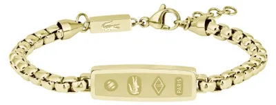 Immagine prodotto di Bracciale da uomo in acciaio placcato oro District 2040539