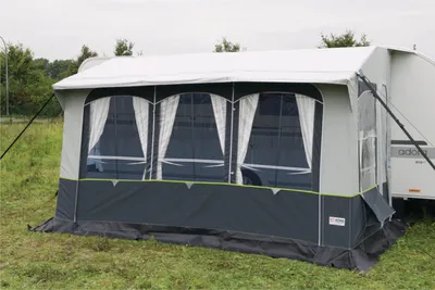 Produktbild von Ganzjahresvorzelt Casa Royal 2 390 Outdoor Vorzelt Wohnwagen, Winterfestes Dach