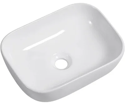Immagine prodotto di CERANO - Lavabo in Vetroceramica Carlo - da appoggio - bianco lucido - 36x25 cm