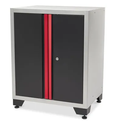 Produktbild von HBM Deluxe Profi-Werkzeugschrank mit Türen für Werkstattausrüstung