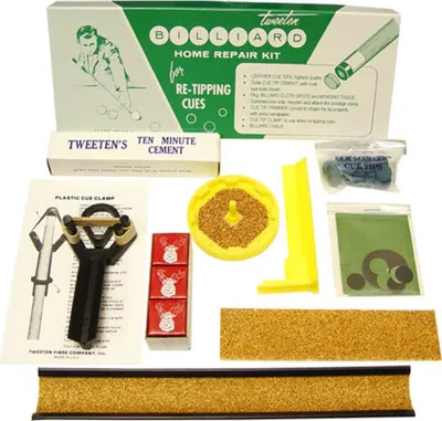 Image de Tweeten Repair Kit - Reperatur-Set Pour Billard File Lederkleben