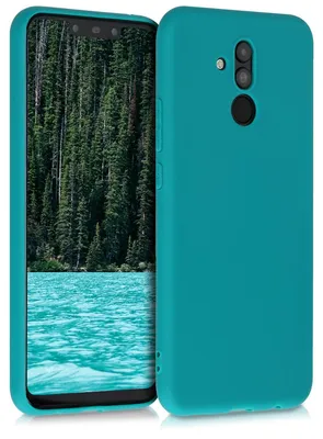 Produktbild von kwmobile Handyhülle für Huawei Mate 20 Lite Hülle - TPU Case - Kabelloses Laden - Schutzhülle Cover in Petrol matt