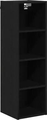 Immagine prodotto di vidaXL Armadio a muro in rovere nero 30 x 29,5 x 100 cm