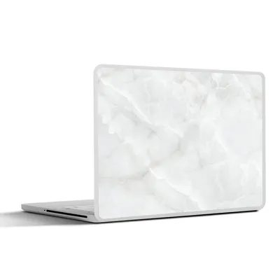 Produktbild von MuchoWow® Laptop Aufkleber Sticker Cover Marmor - Weiß - Chic 30x21 cm - Sticker für Laptop - Selbstklebend