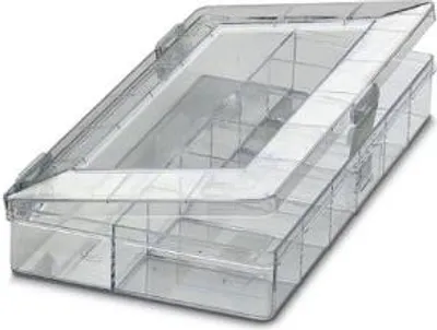 Obrázek produktu pro Phoenix Contact 5031524, Skladovací krabice, Průhledná, Obdélníkový, Plast, Jednobarevný, Auto, Vnitřní, Univerzální