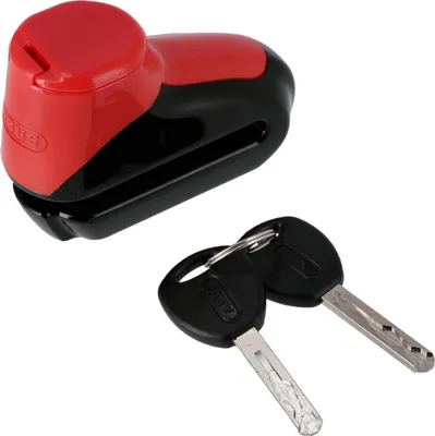Produktbild von Bremsscheibenschloss Abus, Schwarz / Rot