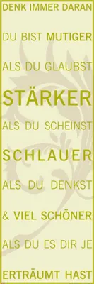 Image de Motivation Toujours se souvenir - Affiche mince - 30.5x91.5