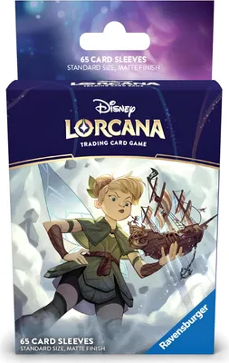 Produktbild von Disney Lorcana Domäne von Dschafar Sleeves Tinker Bell (65 Sleeves)