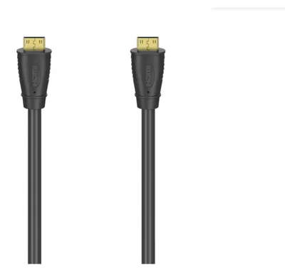 Produktbild von HDMI-Kabel, Hama 205343, 3 m, Ethernet, Schwarz