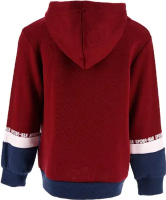Produktbild von Spider-Man Pullover mit Kapuze Kinder Sweatshirt Kapuzenpullover für Jungen, Farbe:Rot, Größe:98