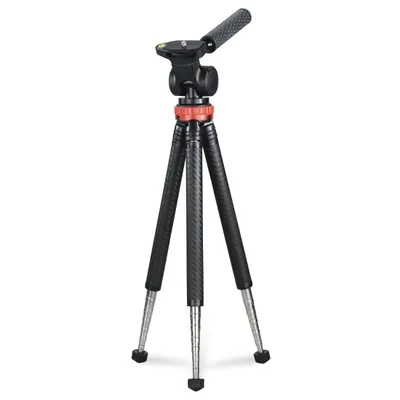Image de hama Traveller Pro Trépied pour appareil photo noir hauteur de travail max. 106,0 cm