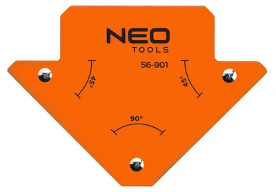 Image de Support magnétique pour soudure, dimensions 82 x 120 x 13 mm, capacité de charge de 11 kg