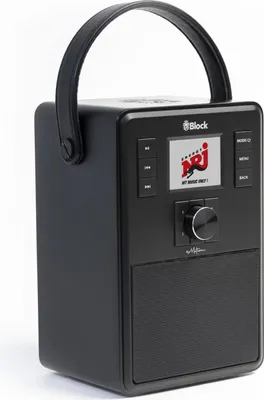 Produktbild von Block eMotion schwarz tragbares Radio mit DAB+, Bluetooth & Spotify-Connect