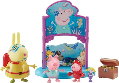 Image de Set Peppa Pig Monde sous l'eau - 3 figurines et accessoires