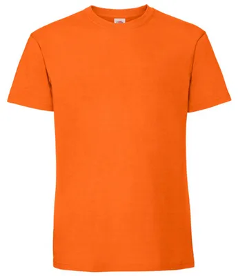 Image de Fruit of the Loom - T-shirt « Iconic 195 » pour hommes/femmes Unie LT6282 (S) (orange)