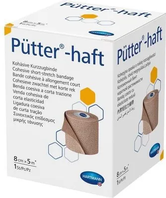 Zdjęcie produktu dla Bandaż samoprzylepny Pütter 8 cmx5 m 1 szt