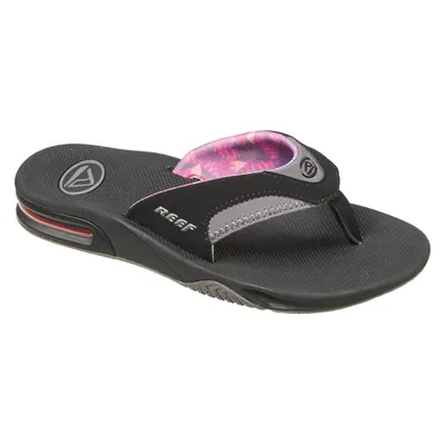Produktbild von Reef Fanning Schwarz / Grau - Damen Hausschuhe - RF001626BLG