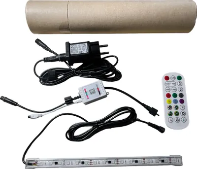 Zdjęcie produktu dla Köhko Wielokolorowa listwa LED 90 cm wodoodporna do wodospadu 90 cm, kolorowa