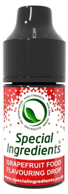 Image de Ingrédients spéciaux : Gouttes aromatisantes au pamplemousse, 30 ml. Arôme alimentaire concentré, gouttes aromatisantes pour la pâtisserie, les plats et les boissons