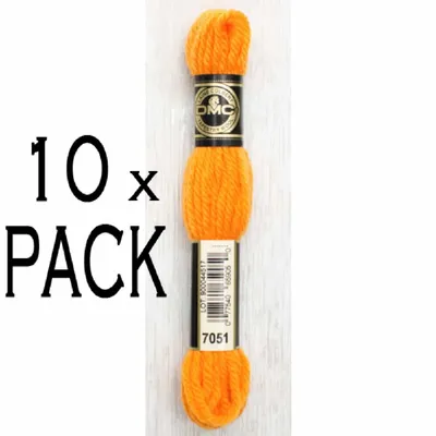 Image de 10x DMC blanc Laine Colbert, 8 m, 486-7051