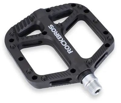 Immagine prodotto di ROCKBROS Pedali MTB, piattaforma in nylon larga, antiscivolo – Neri