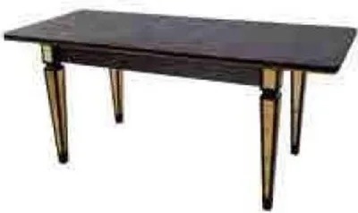 Image de Table Table de salle à manger Meubles Ensemble de salle à manger Table 4x chaises Ensemble de salle à manger 5pcs.