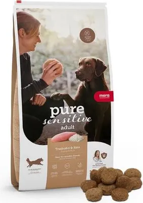 Produktbild von Mera Dog 4kg Pure Sensitive Truthahn & Reis
