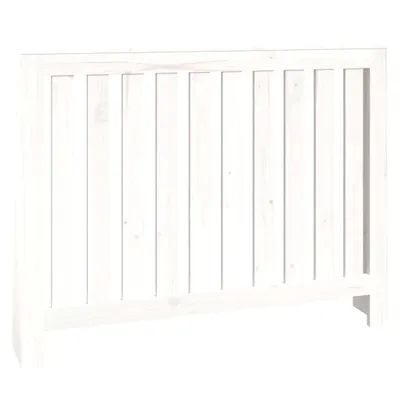 Zdjęcie produktu dla vidaXL Grzejnik boazeryjny biały 108,5x19x84 cm lite drewno sosnowe
