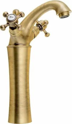 Produktbild von Sapho ANTEA Waschtischarmatur, hoch, mit Ablaufgarnitur, Höhe 245mm, Bronze