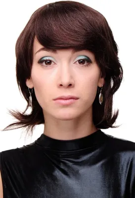 Produktbild von WIG ME UP Damenperücke Echthaar Dunkelbraun Wellig Modell: 8943+LH2HH