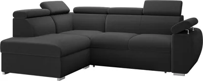 Produktbild von MIRJAN24 Ecksofa Boston, Eckcouch mit Schlaffunktion und Bettkasten, Stilvoll Polsterecke (Farbe: Kronos 34, Seite: Links 2R+R+LXP)
