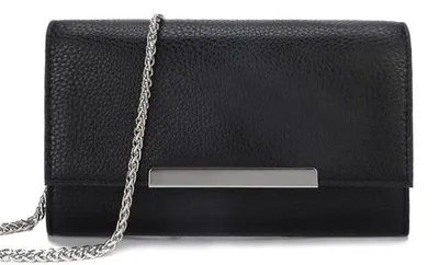 Image de Petite pochette noire pour femme, sac à bandoulière d'été
