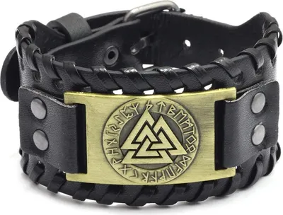 Image de Bracelet ET-33116 Triangle en Or pour Hommes KP33116